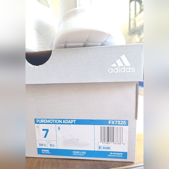 Adidas Puremotion Adapt Slip On White Shoes - Picture 5 of 7